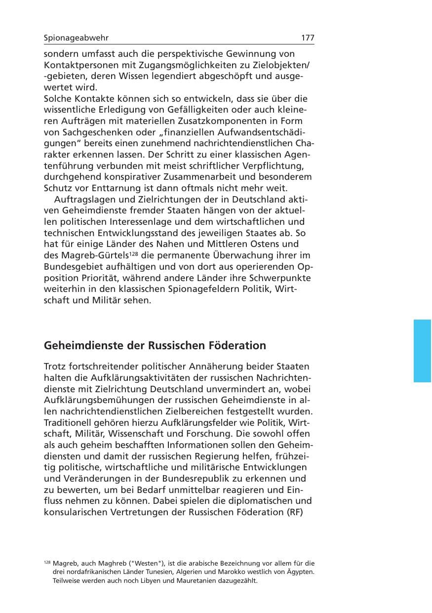 Seite 178 des Verfassungsschutzbericht 2006 Niedersachsen