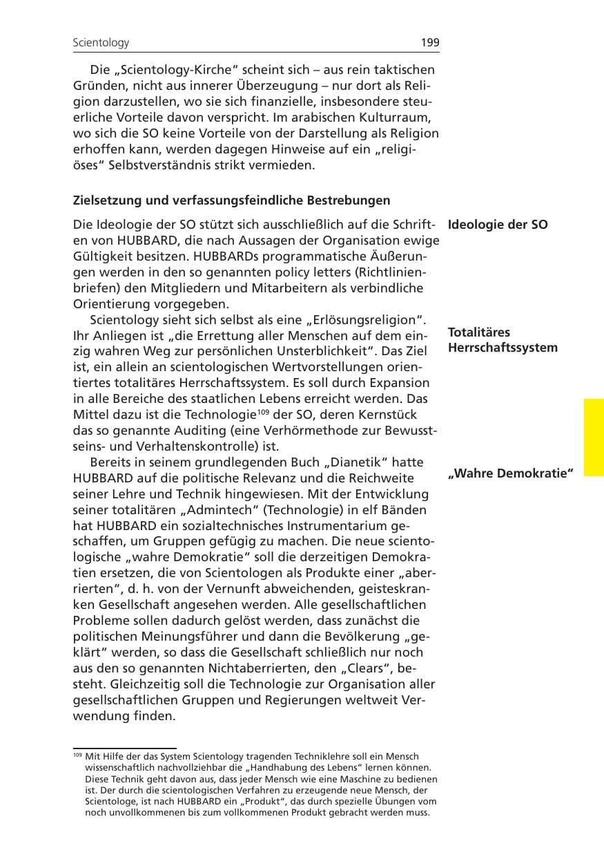 Seite 199 des Verfassungsschutzbericht 2008 Niedersachsen