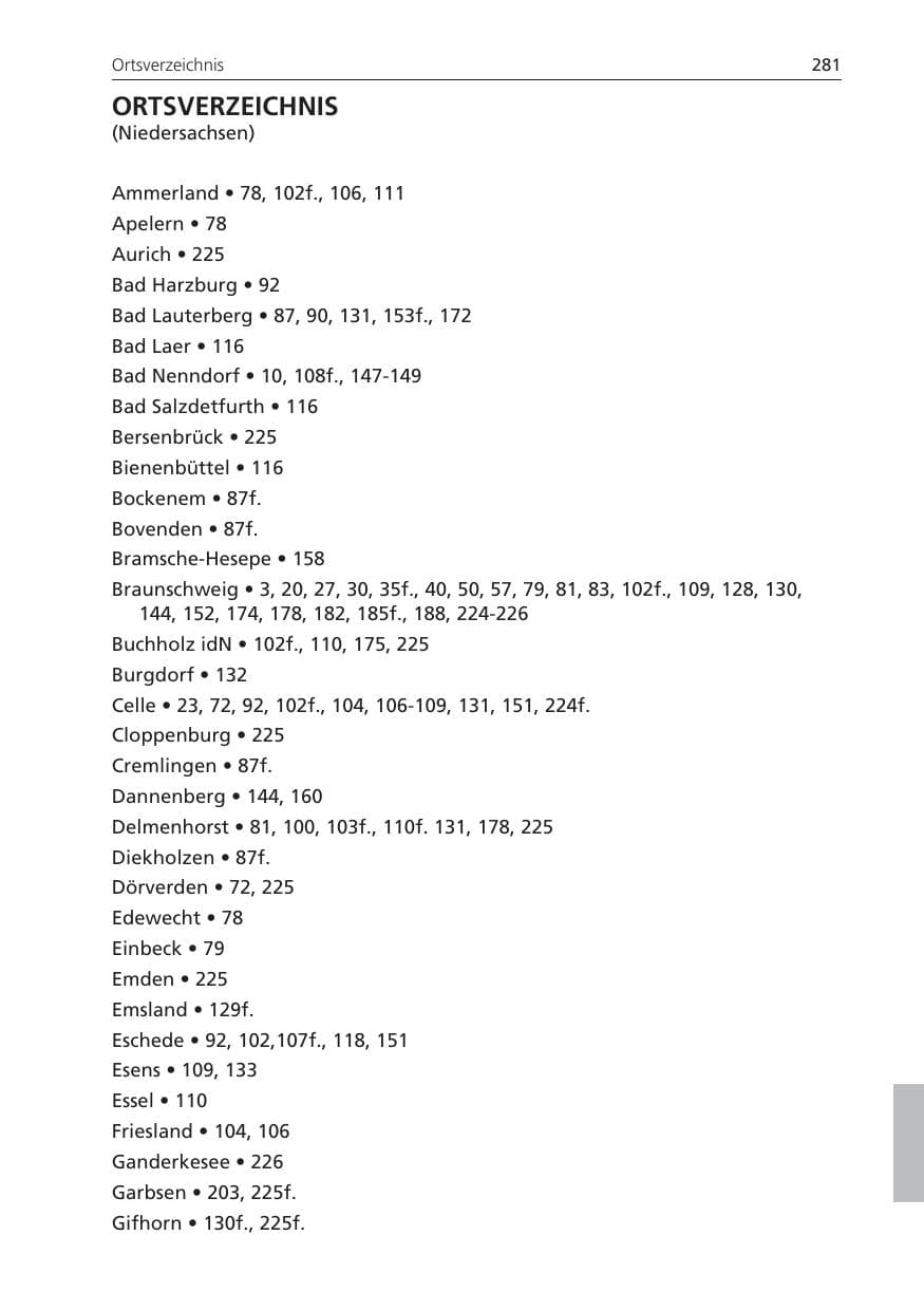 Seite 281 des Verfassungsschutzbericht 2008 Niedersachsen