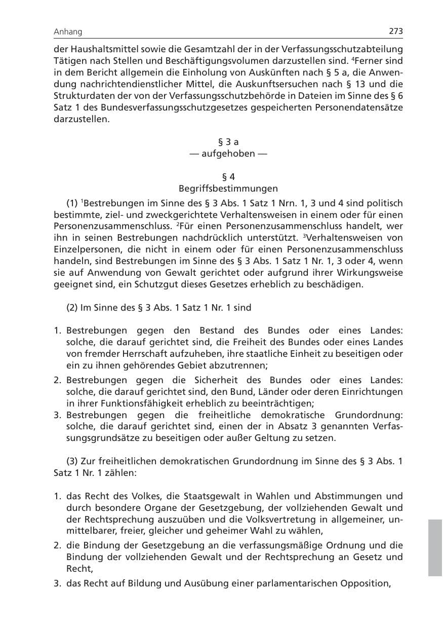 Seite 273 des Verfassungsschutzbericht 2009 Niedersachsen