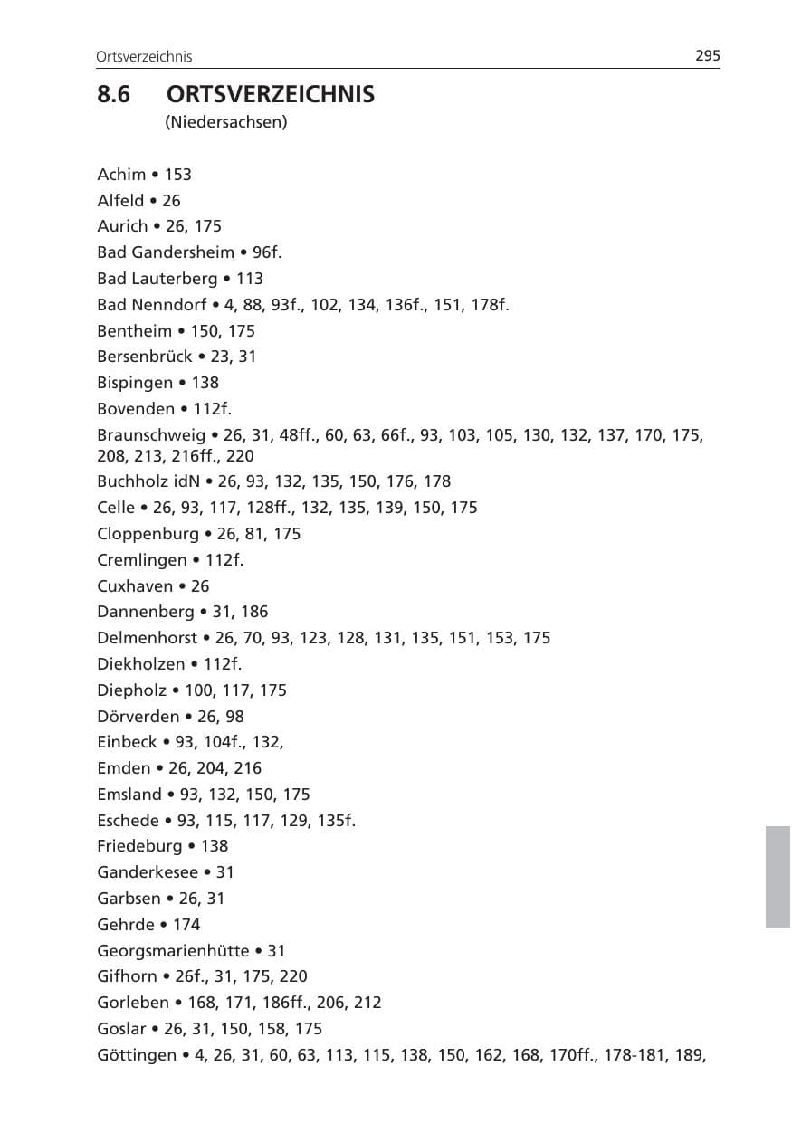 Seite 295 des Verfassungsschutzbericht 2010 Niedersachsen