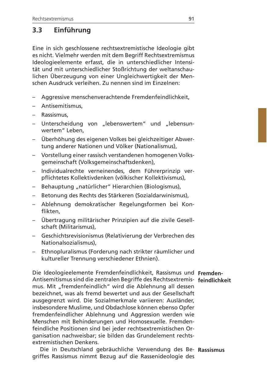 Seite 91 des Verfassungsschutzbericht 2010 Niedersachsen