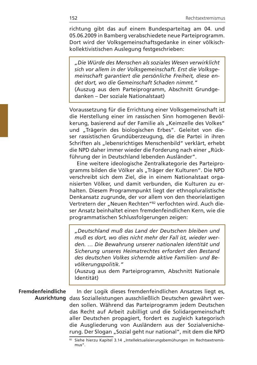 Seite 152 des Verfassungsschutzbericht 2011 Niedersachsen