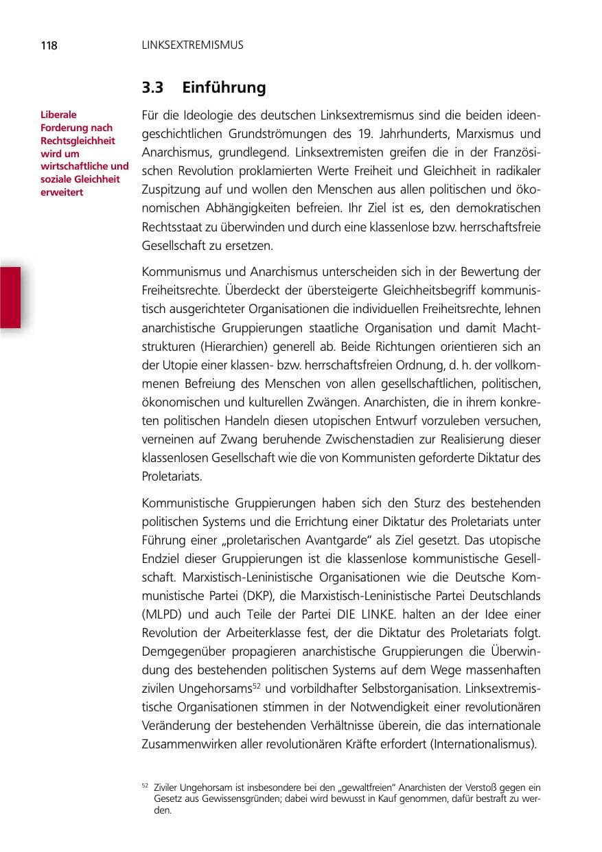 Seite 118 des Verfassungsschutzbericht 2012 Niedersachsen