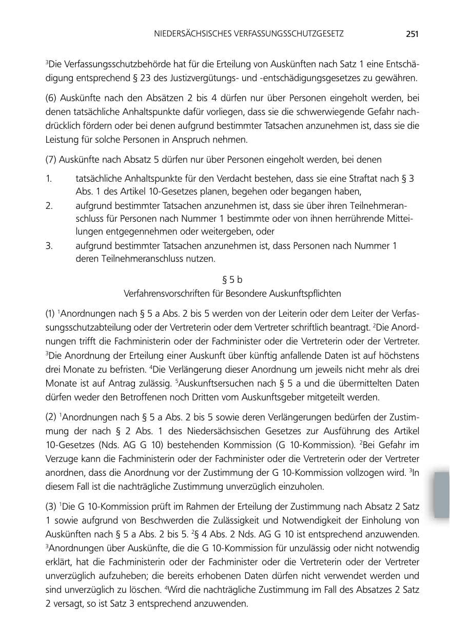 Seite 251 des Verfassungsschutzbericht 2012 Niedersachsen