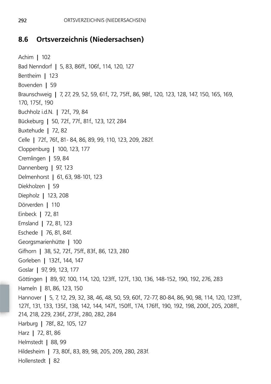 Seite 292 des Verfassungsschutzbericht 2012 Niedersachsen