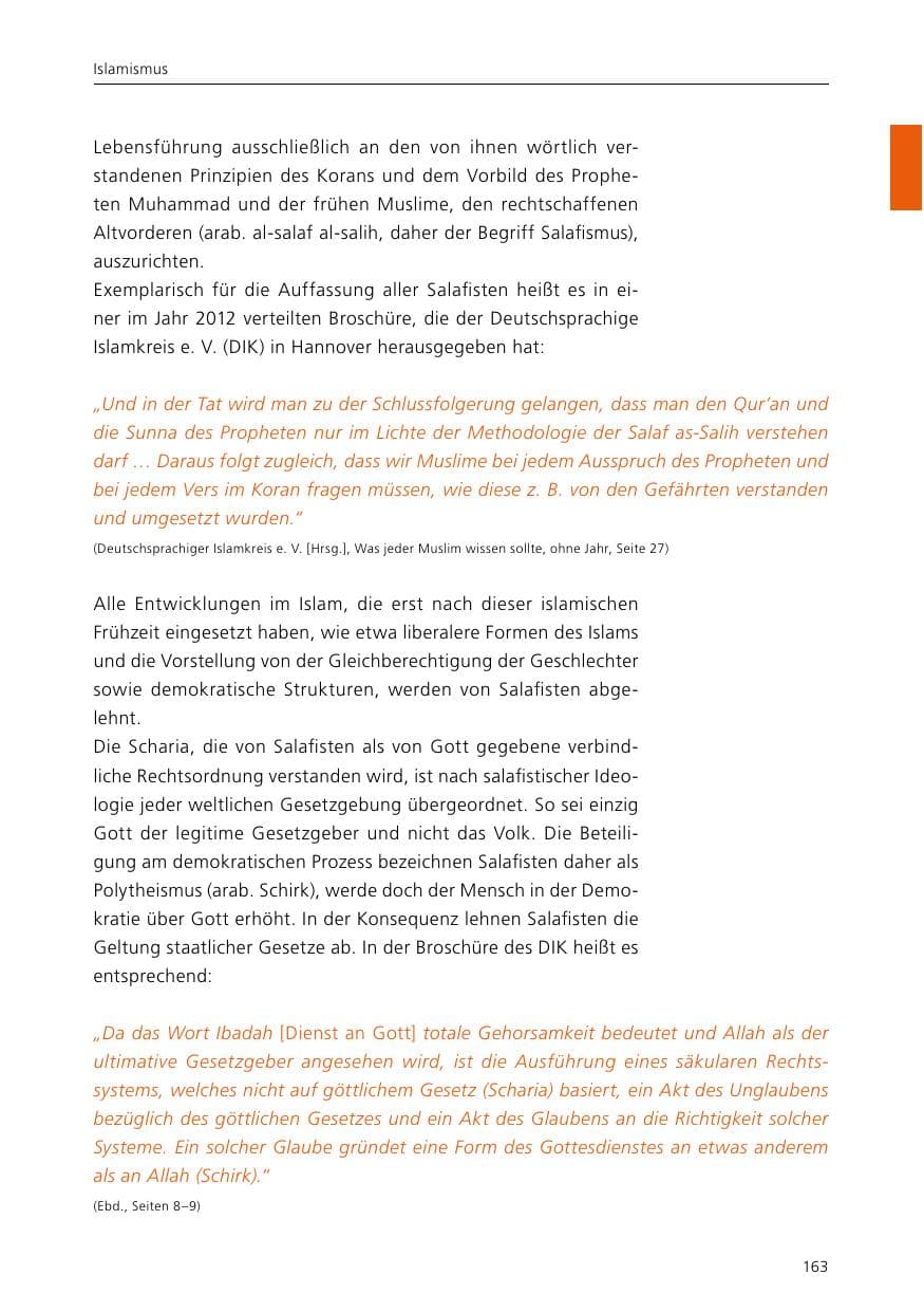 Seite 165 des Verfassungsschutzbericht 2015 Niedersachsen