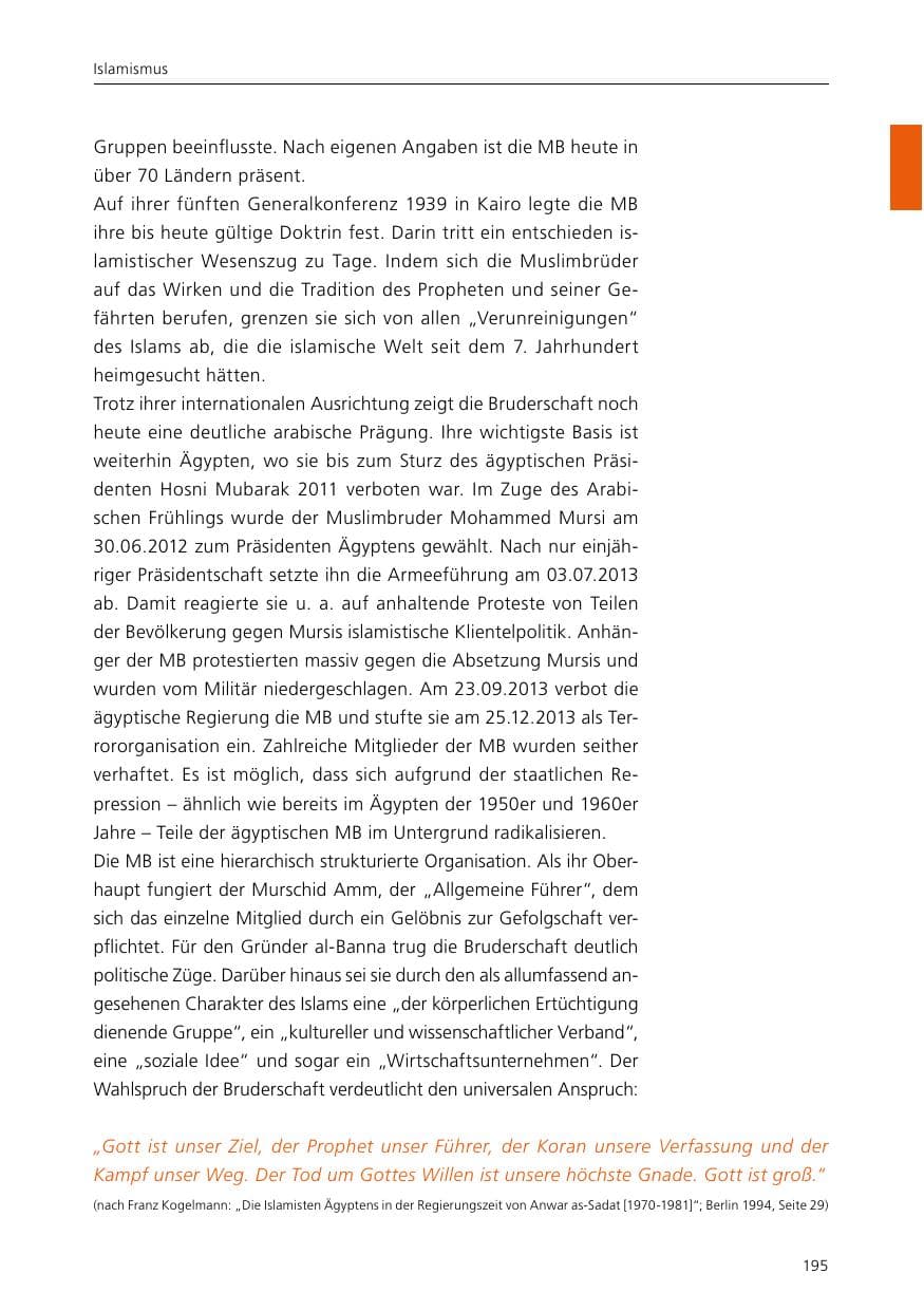 Seite 197 des Verfassungsschutzbericht 2015 Niedersachsen