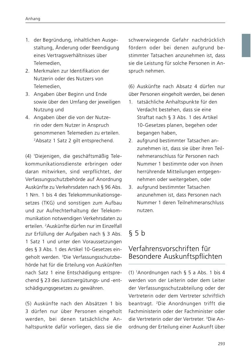 Seite 295 des Verfassungsschutzbericht 2015 Niedersachsen