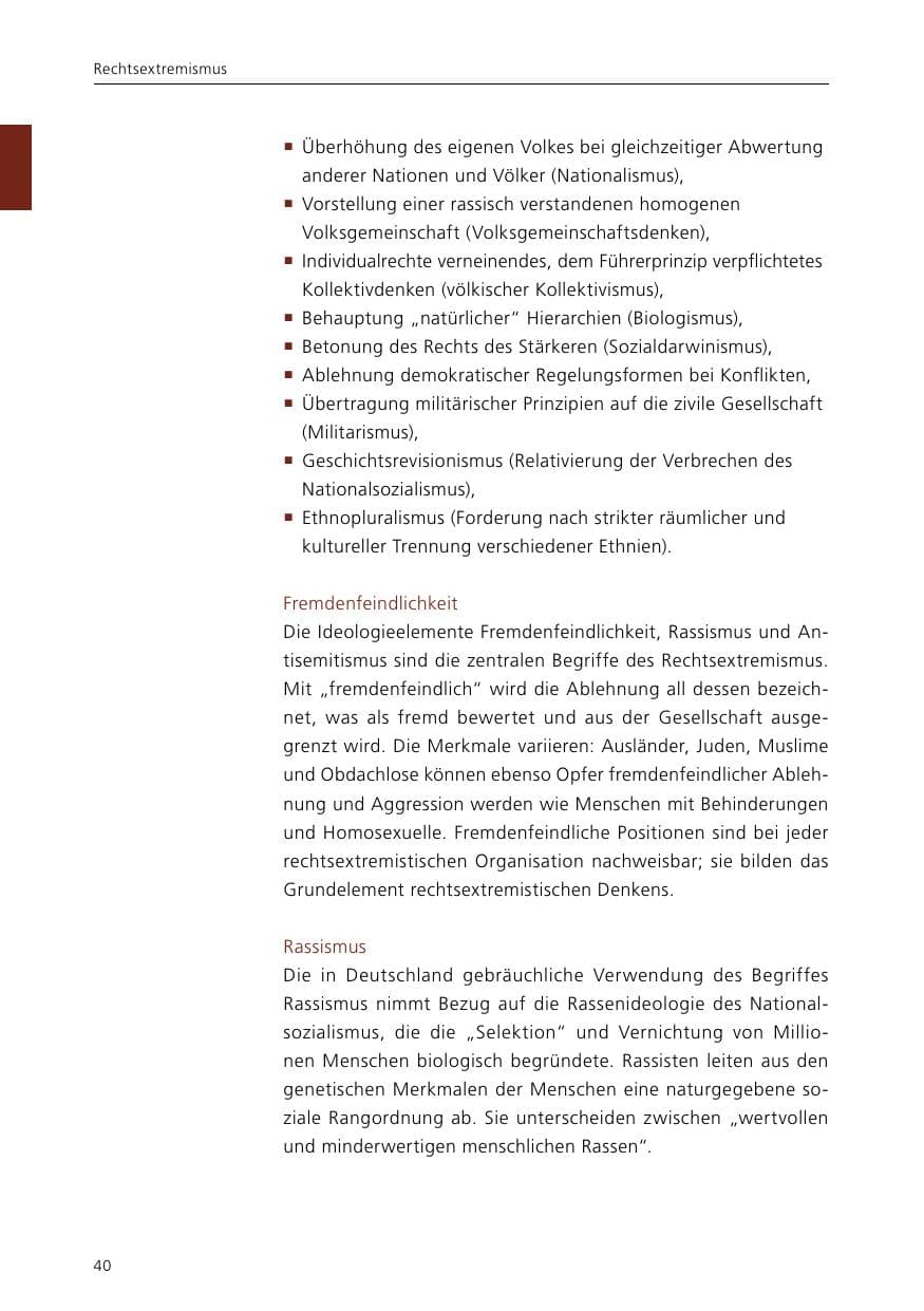 Seite 42 des Verfassungsschutzbericht 2015 Niedersachsen