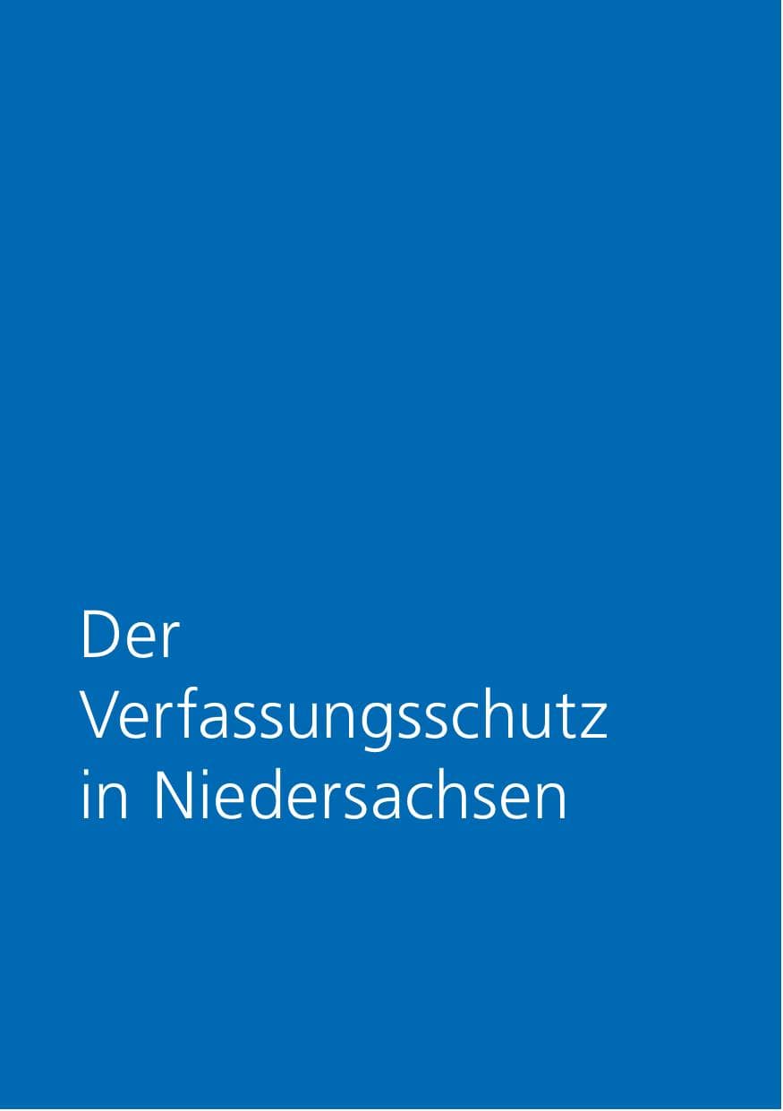 Seite 17 des Verfassungsschutzbericht 2016 Niedersachsen