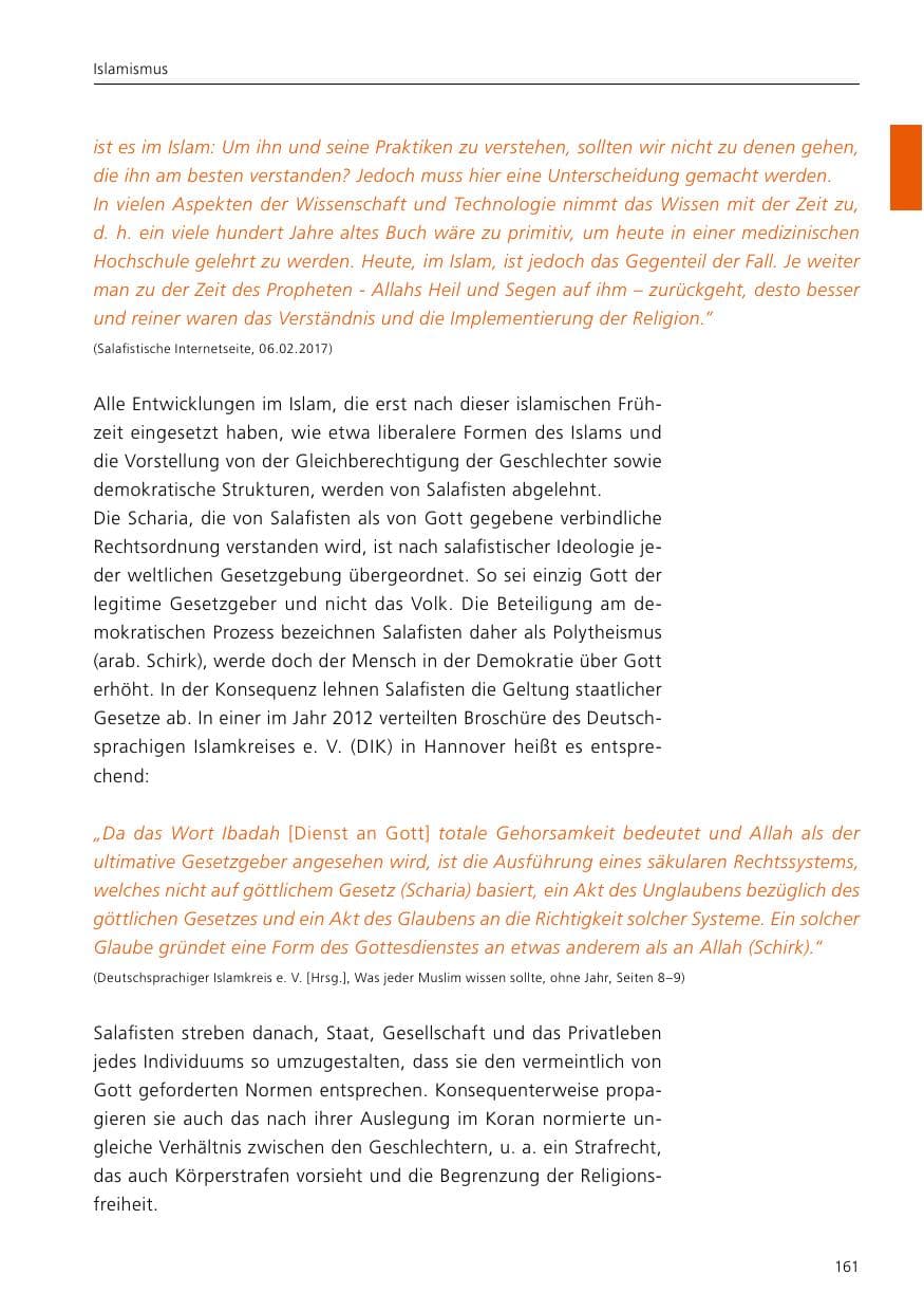 Seite 163 des Verfassungsschutzbericht 2016 Niedersachsen