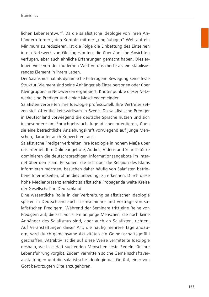 Seite 165 des Verfassungsschutzbericht 2016 Niedersachsen