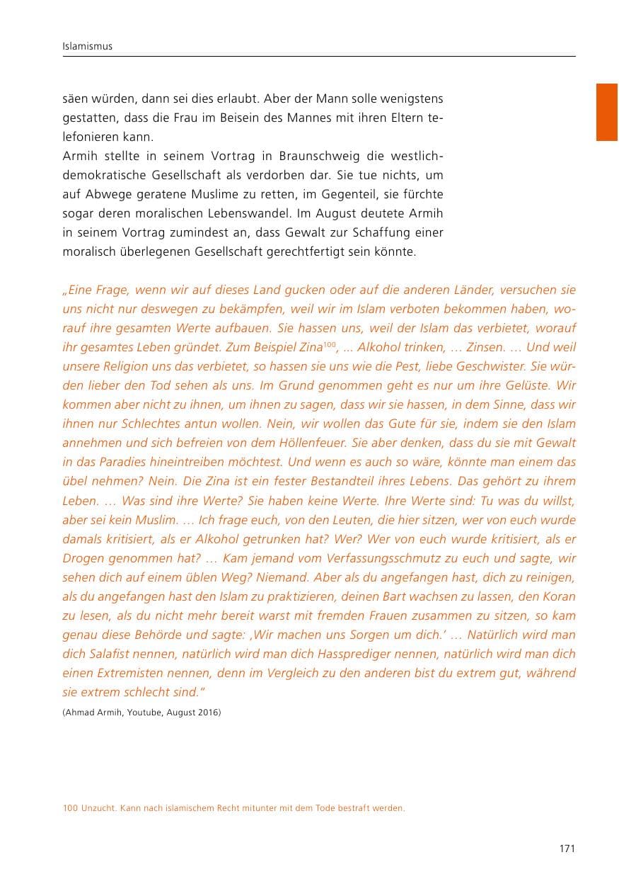 Seite 173 des Verfassungsschutzbericht 2016 Niedersachsen