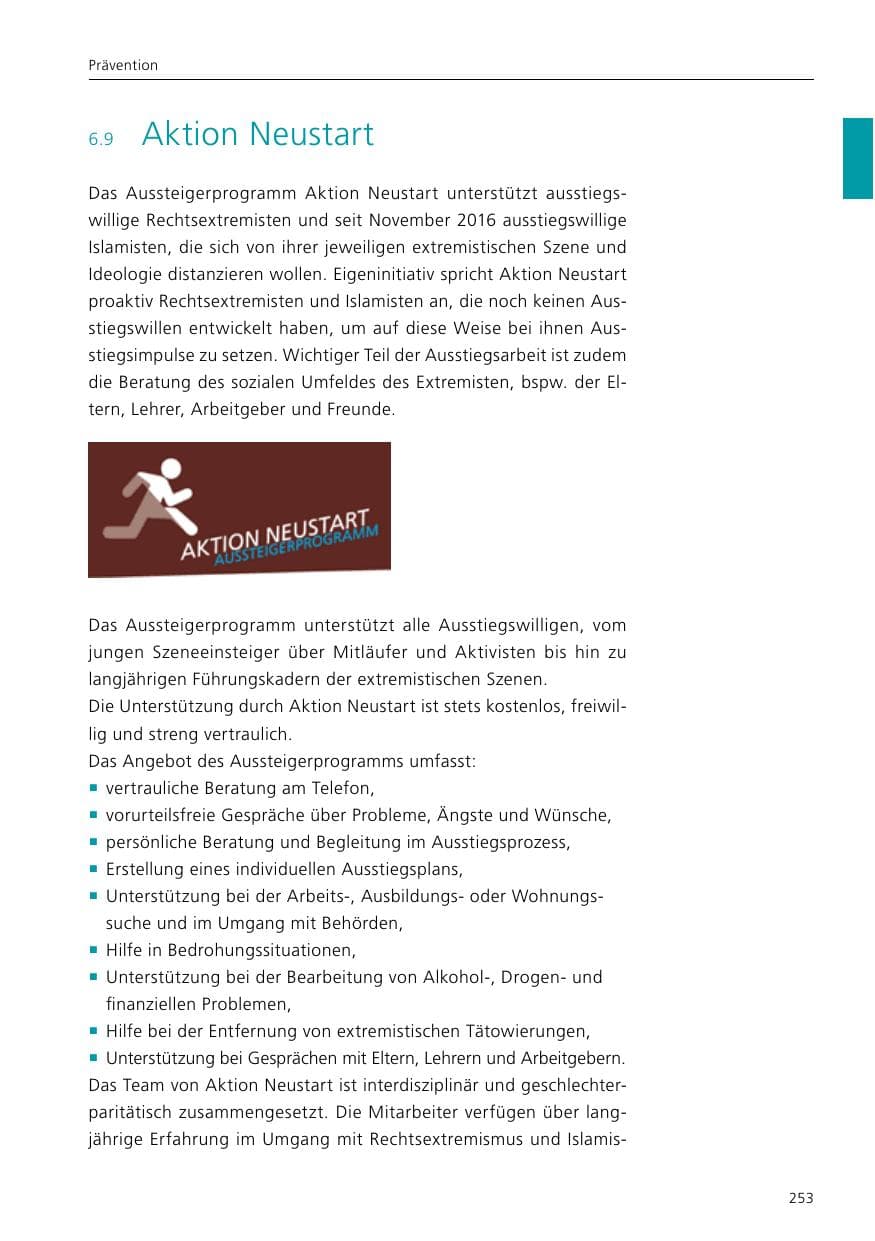 Seite 255 des Verfassungsschutzbericht 2016 Niedersachsen