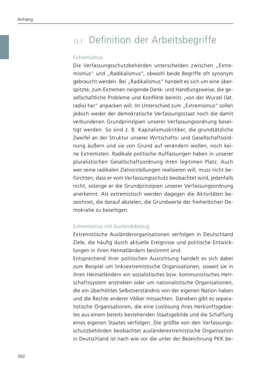 Seite 304 des Verfassungsschutzbericht 2016 Niedersachsen
