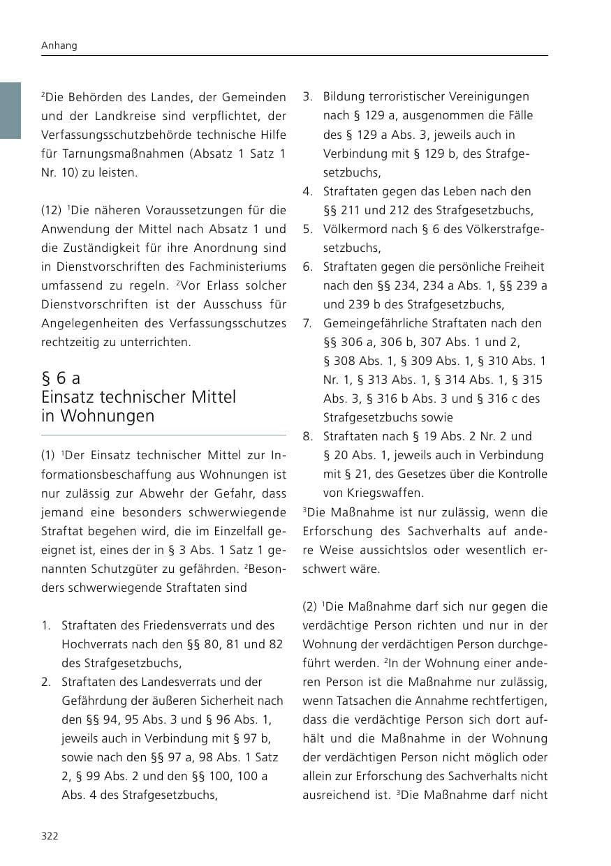 Seite 324 des Verfassungsschutzbericht 2016 Niedersachsen