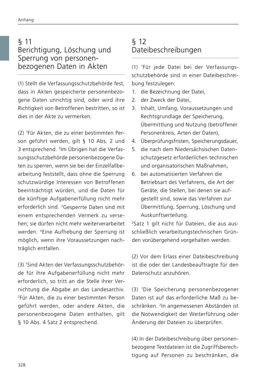 Seite 330 des Verfassungsschutzbericht 2016 Niedersachsen