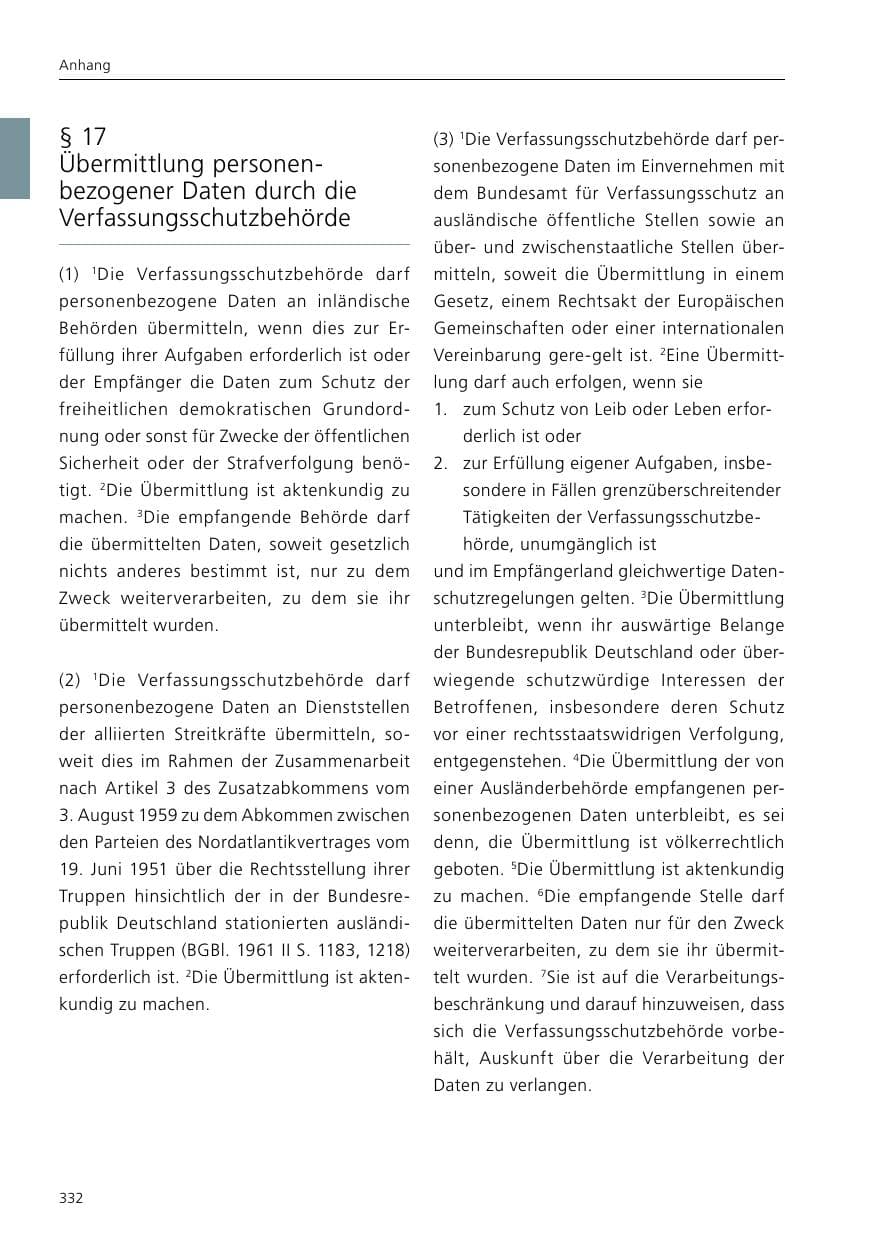 Seite 334 des Verfassungsschutzbericht 2016 Niedersachsen