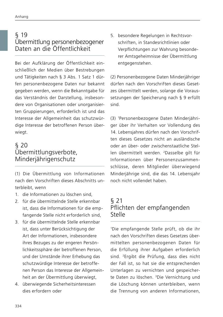 Seite 336 des Verfassungsschutzbericht 2016 Niedersachsen