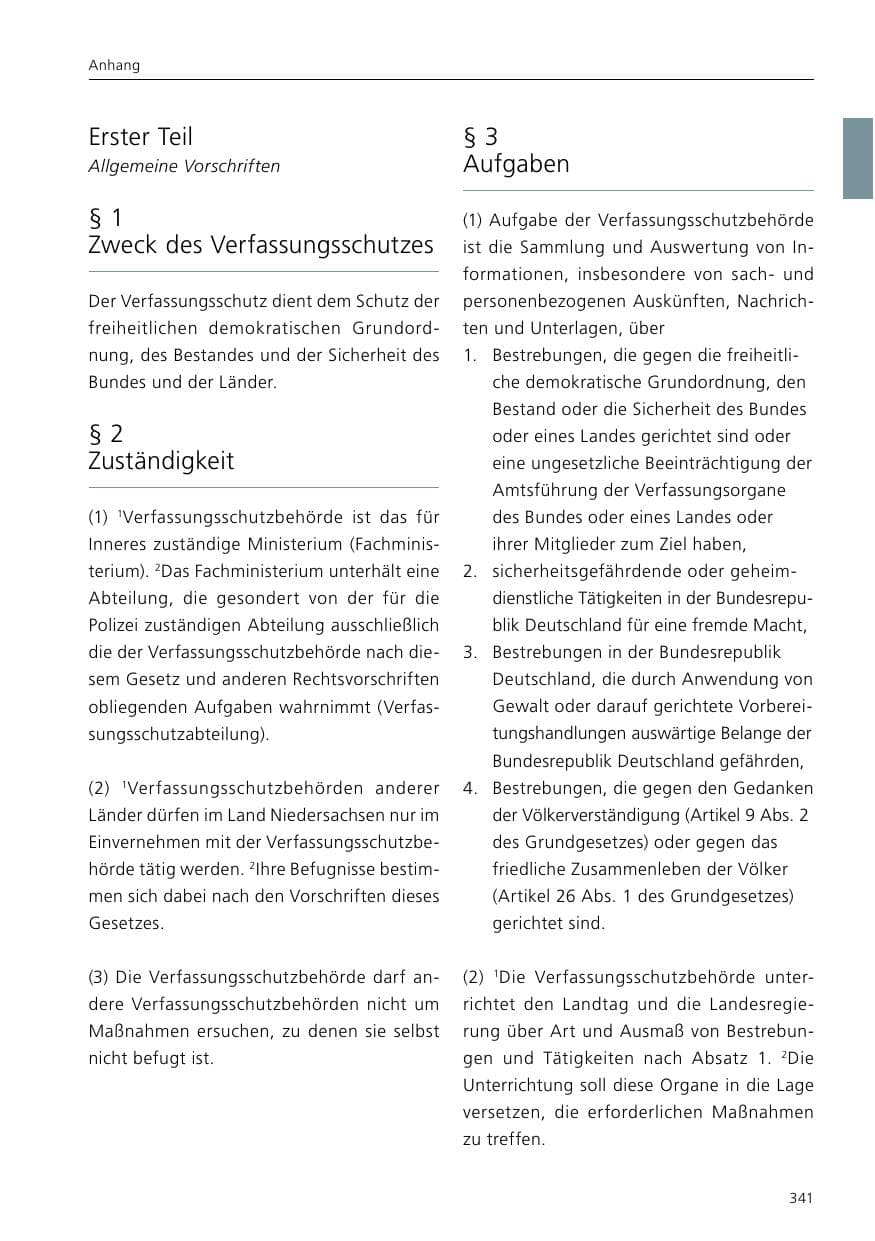 Seite 343 des Verfassungsschutzbericht 2016 Niedersachsen