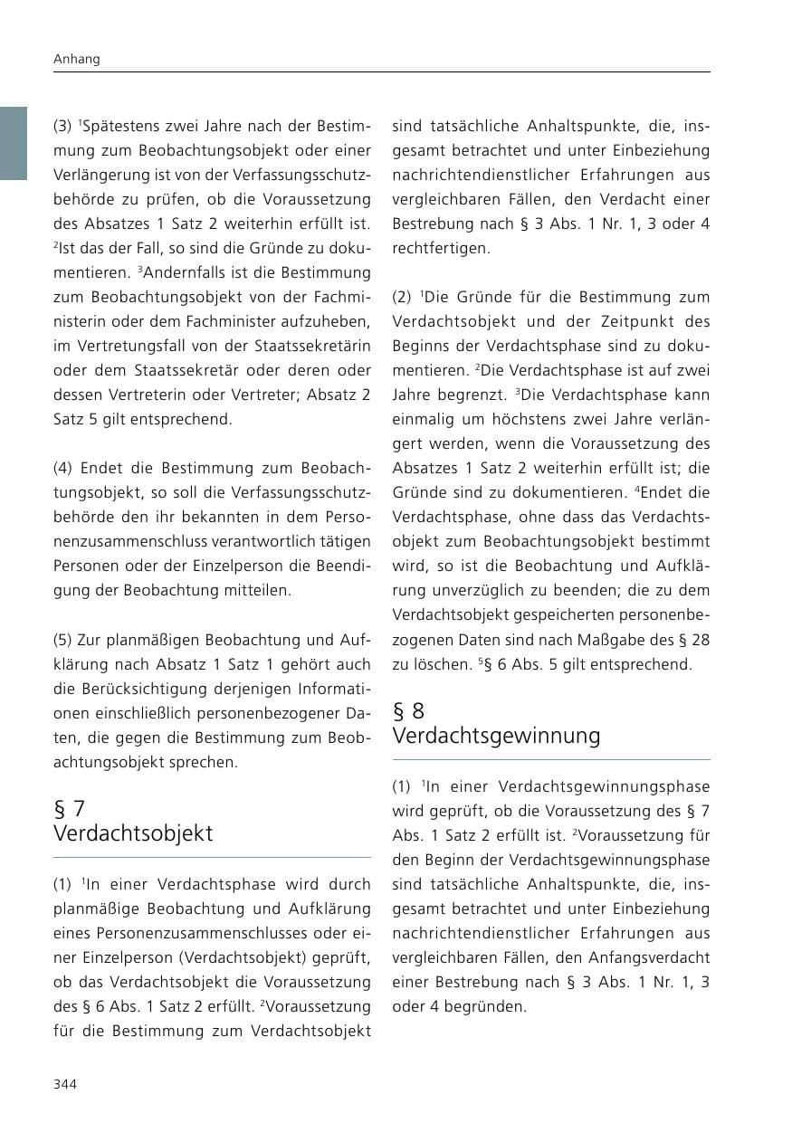 Seite 346 des Verfassungsschutzbericht 2016 Niedersachsen