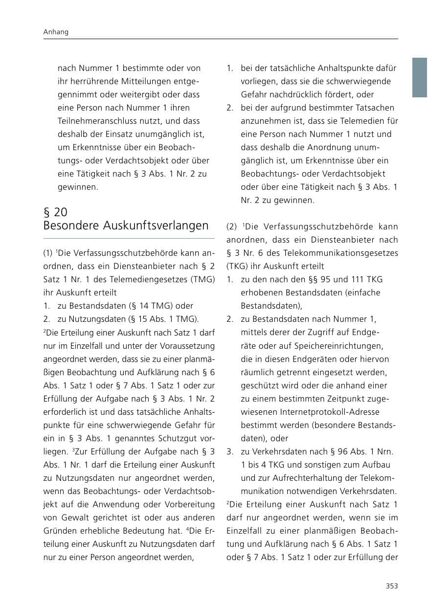Seite 355 des Verfassungsschutzbericht 2016 Niedersachsen