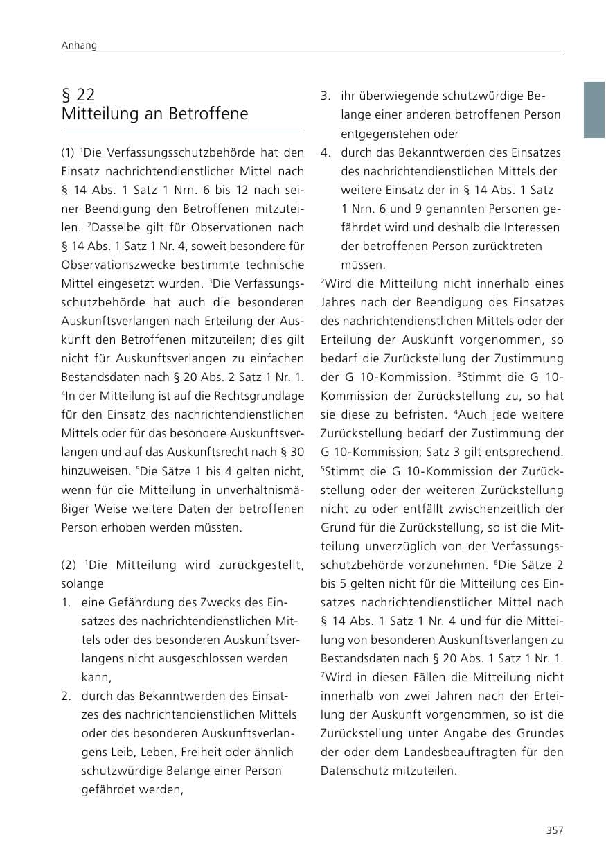 Seite 359 des Verfassungsschutzbericht 2016 Niedersachsen