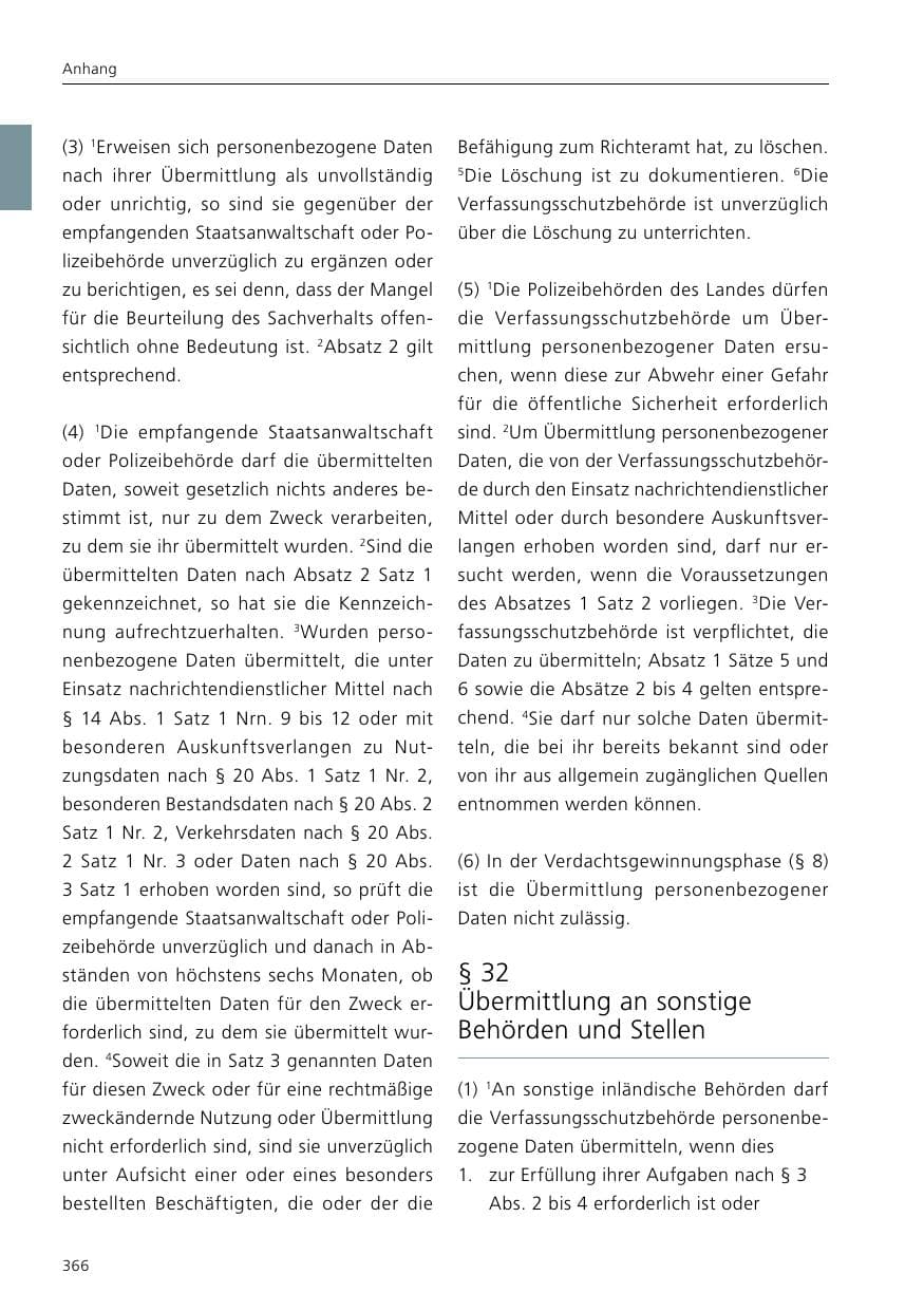 Seite 368 des Verfassungsschutzbericht 2016 Niedersachsen