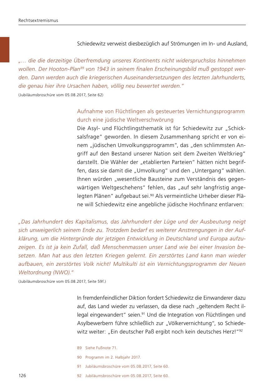 Seite 128 des Verfassungsschutzbericht 2017 Niedersachsen