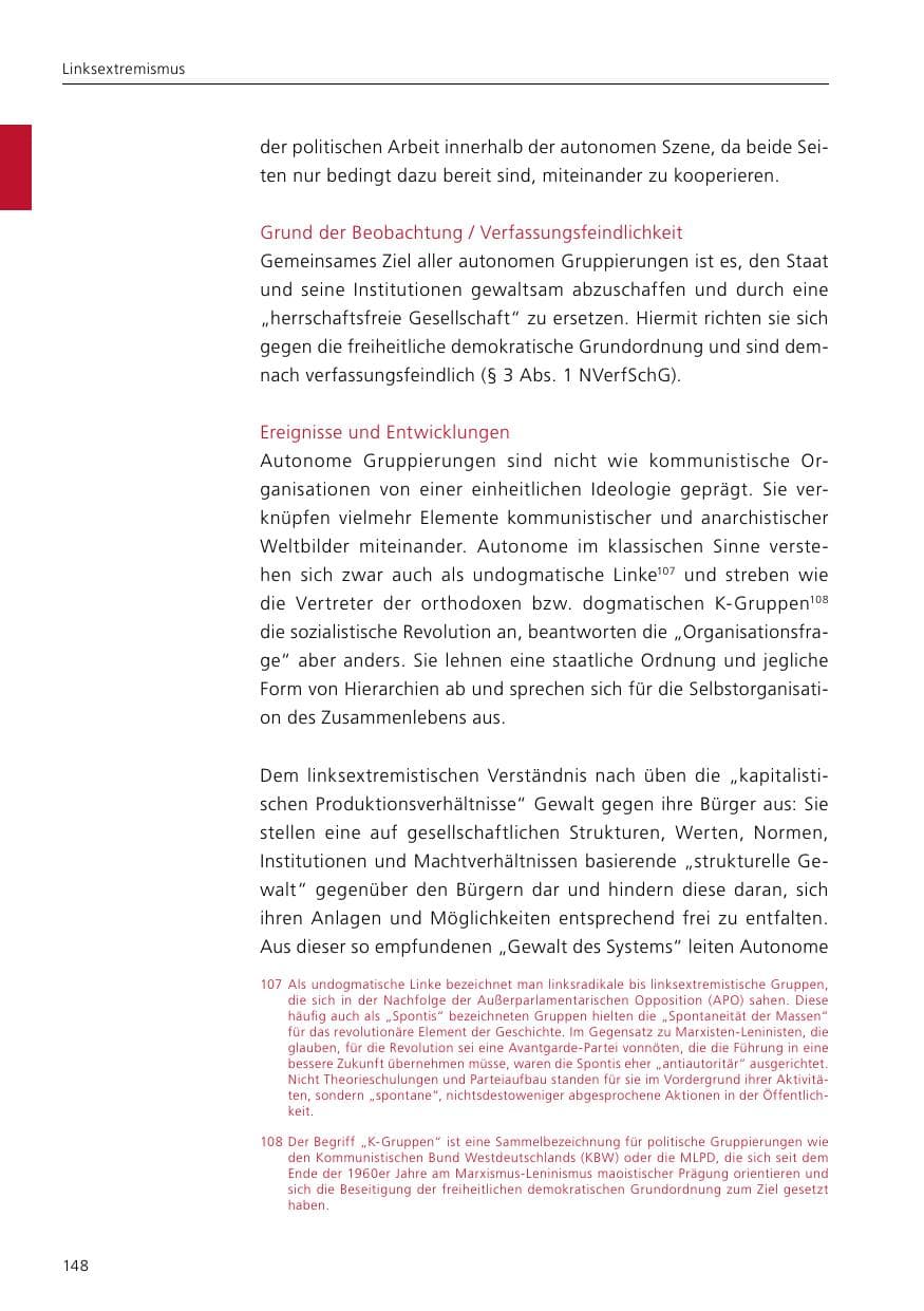 Seite 150 des Verfassungsschutzbericht 2017 Niedersachsen