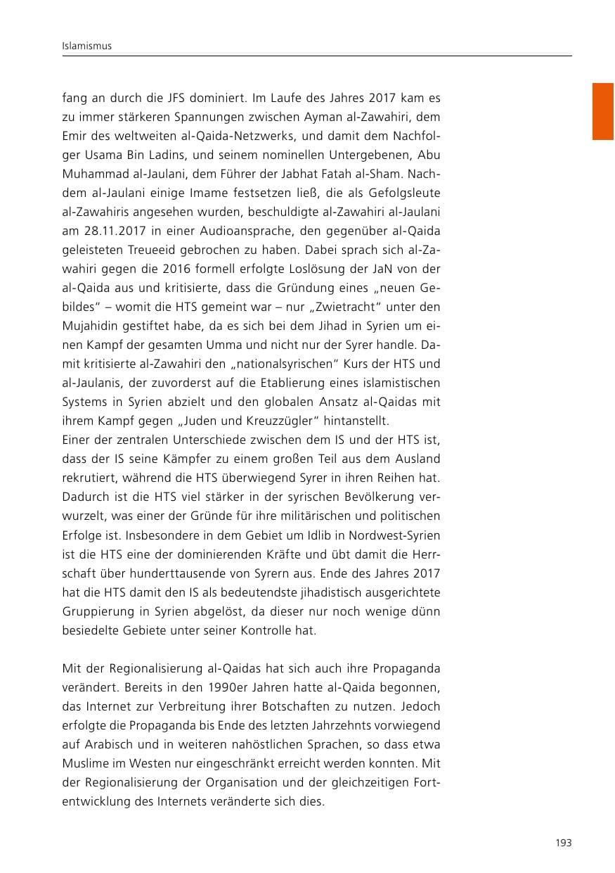 Seite 195 des Verfassungsschutzbericht 2017 Niedersachsen