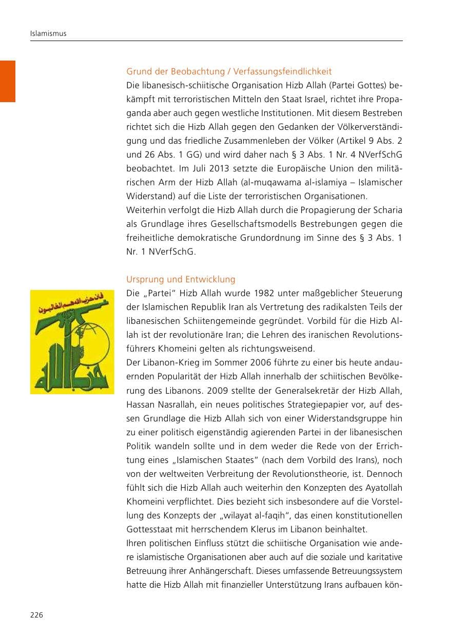 Seite 228 des Verfassungsschutzbericht 2017 Niedersachsen