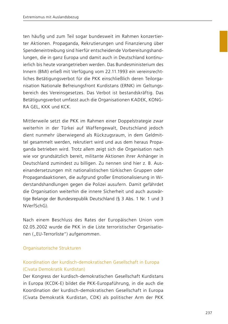 Seite 239 des Verfassungsschutzbericht 2017 Niedersachsen