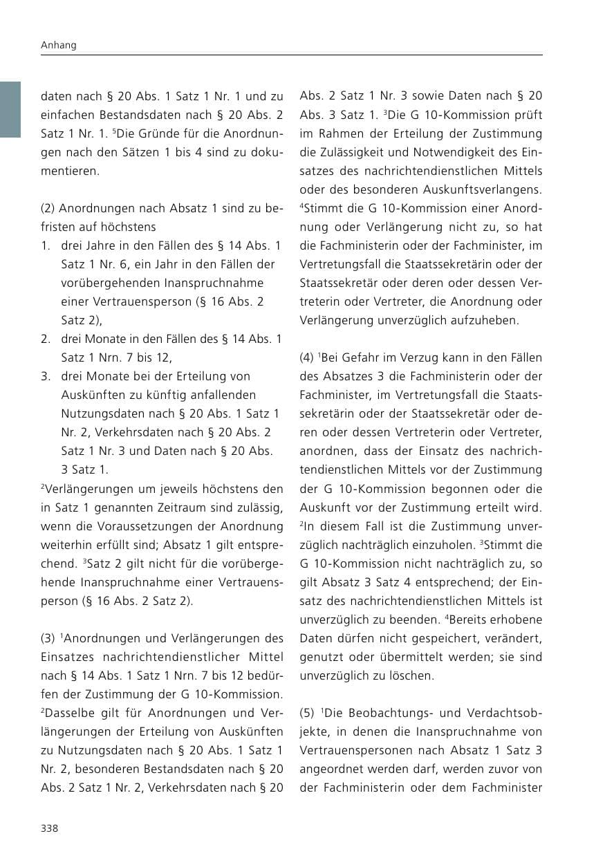Seite 340 des Verfassungsschutzbericht 2017 Niedersachsen