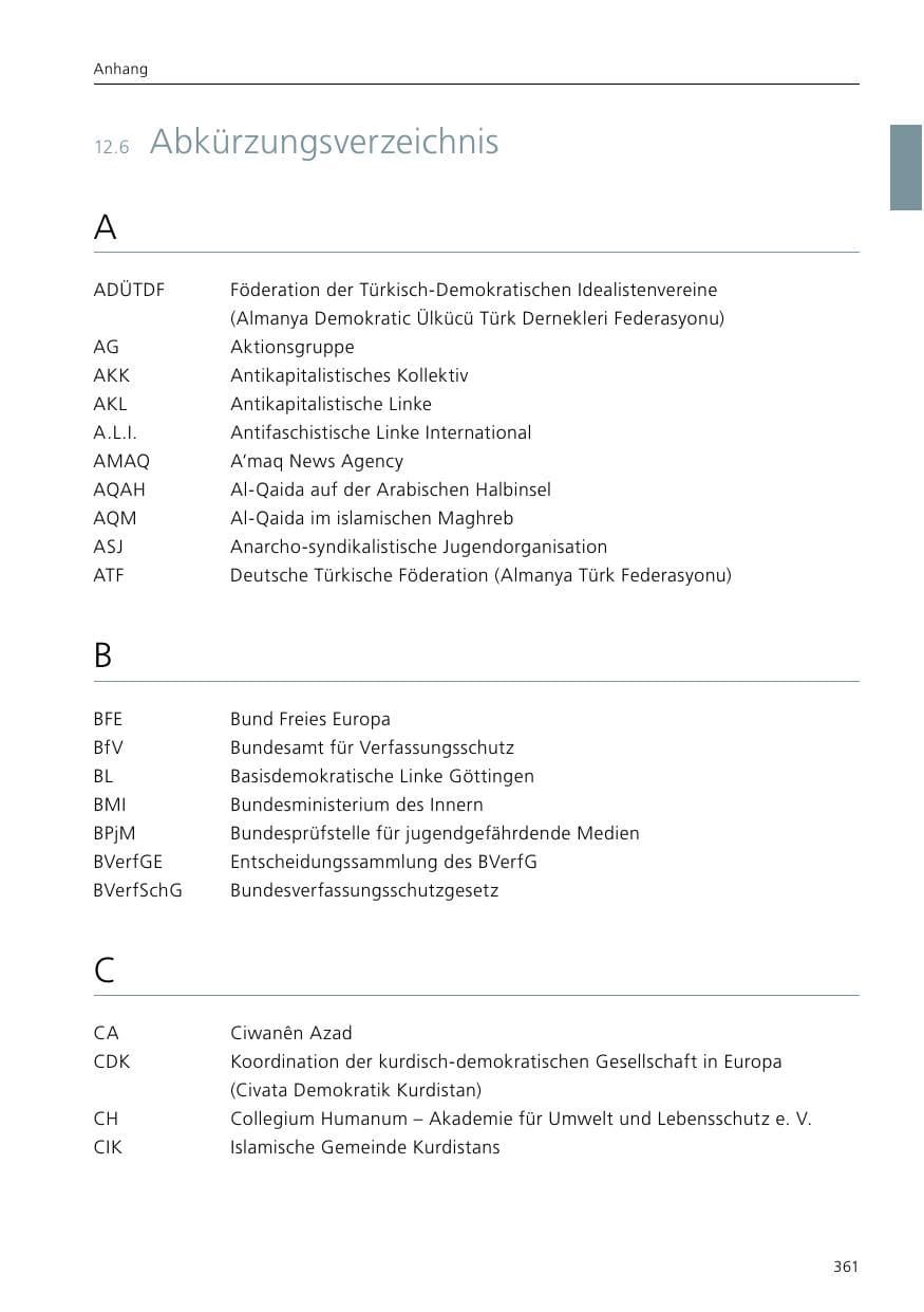 Seite 363 des Verfassungsschutzbericht 2017 Niedersachsen