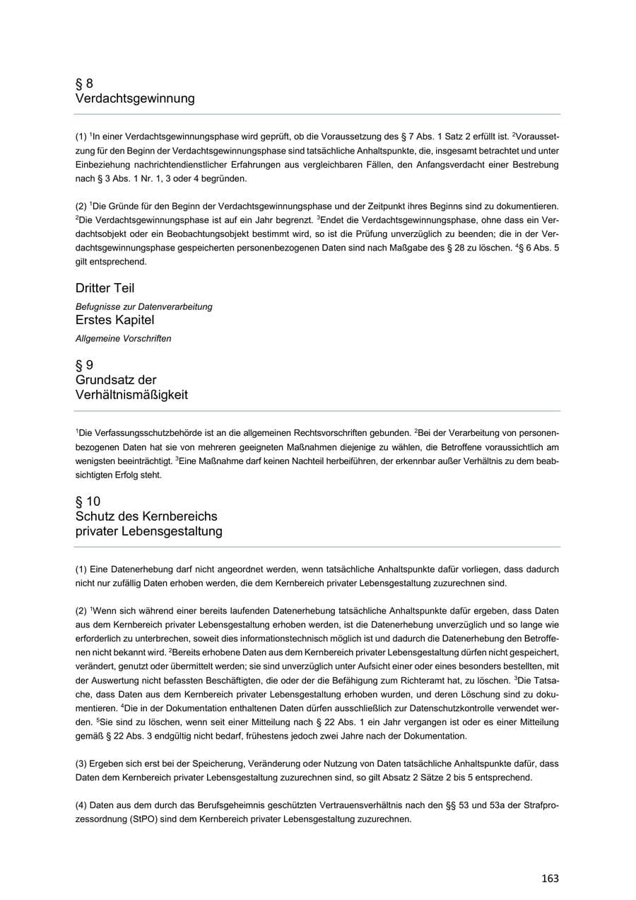 Seite 163 des Verfassungsschutzbericht 2018 Niedersachsen