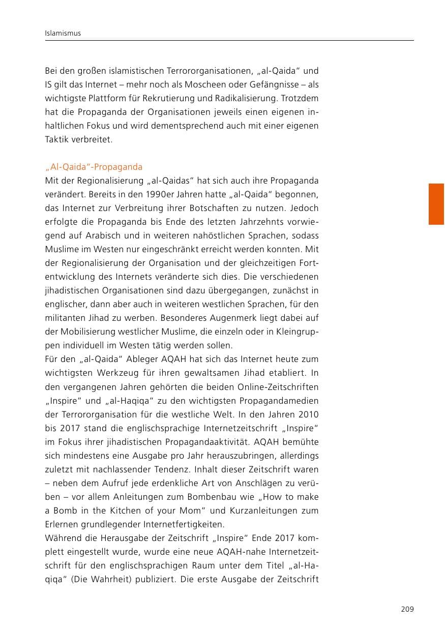 Seite 211 des Verfassungsschutzbericht 2019 Niedersachsen