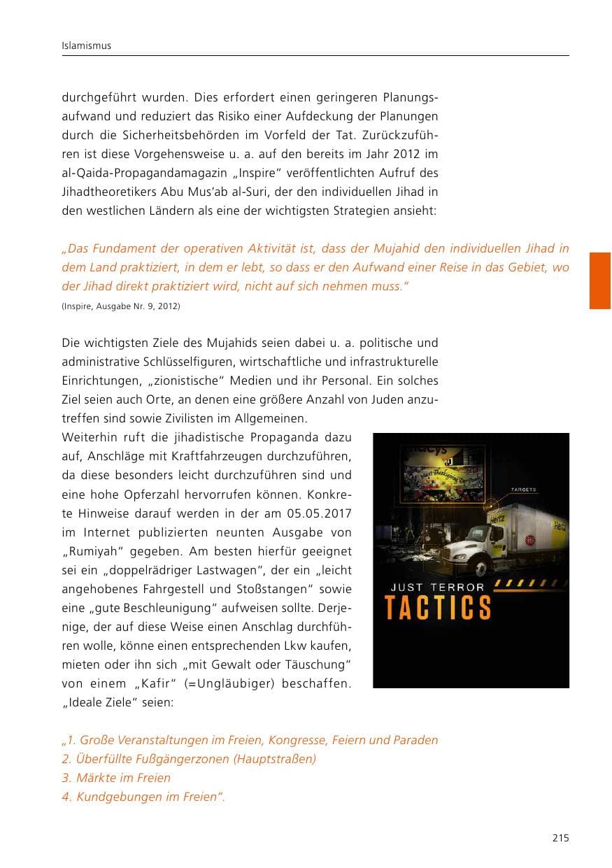 Seite 217 des Verfassungsschutzbericht 2019 Niedersachsen