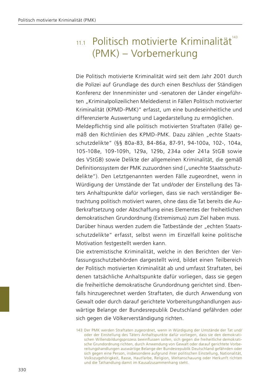 Seite 332 des Verfassungsschutzbericht 2019 Niedersachsen