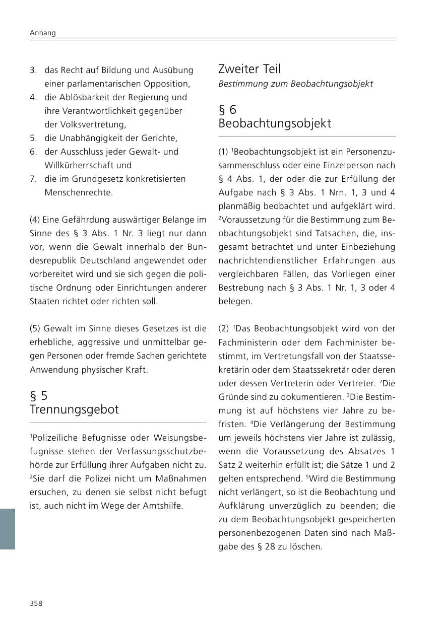 Seite 360 des Verfassungsschutzbericht 2019 Niedersachsen
