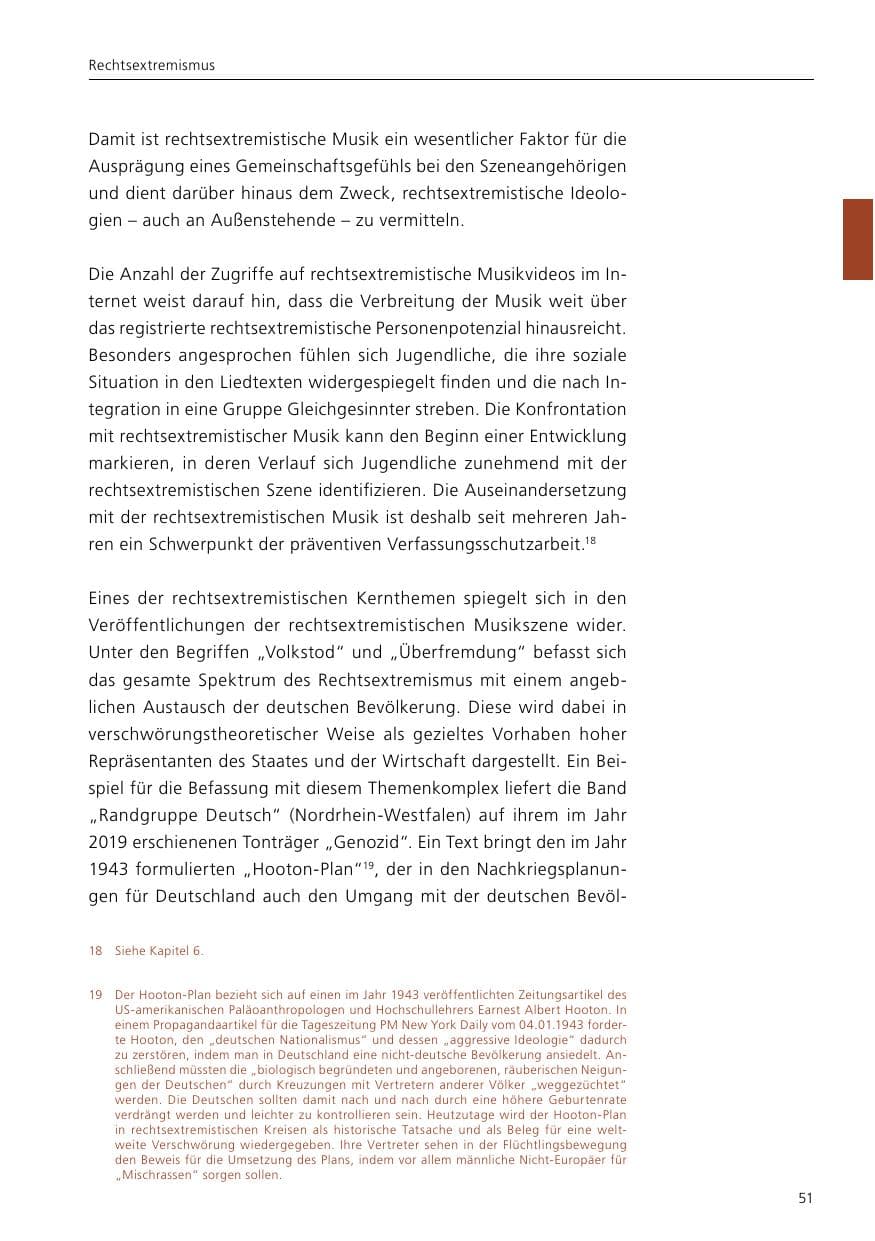 Seite 53 des Verfassungsschutzbericht 2019 Niedersachsen