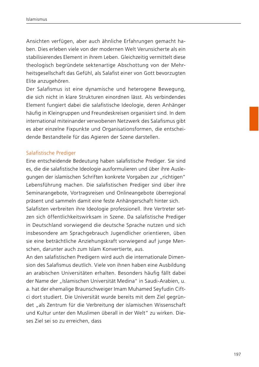 Seite 199 des Verfassungsschutzbericht 2021 Niedersachsen