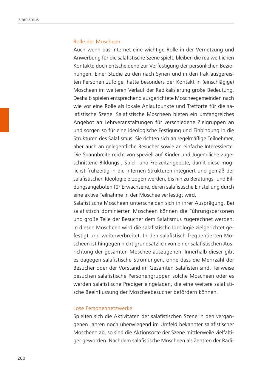 Seite 202 des Verfassungsschutzbericht 2021 Niedersachsen