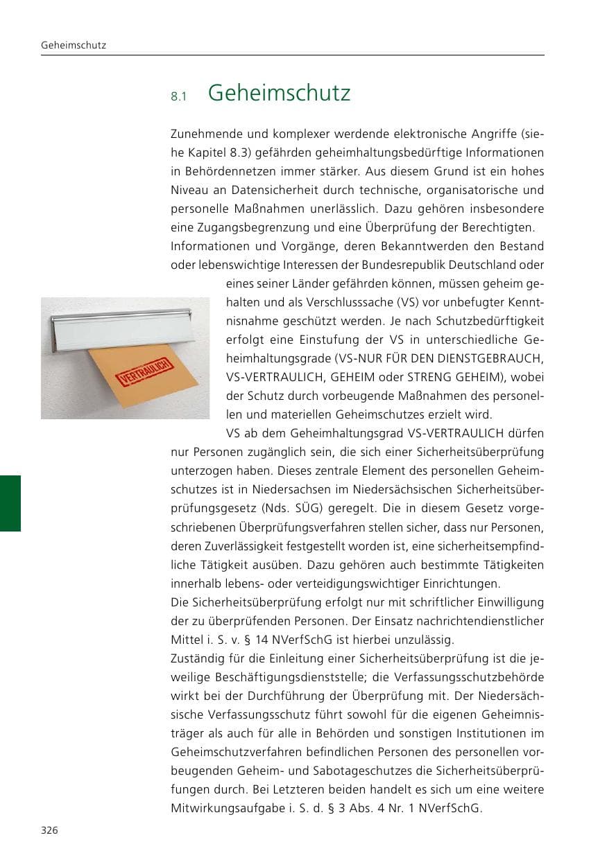 Seite 328 des Verfassungsschutzbericht 2021 Niedersachsen