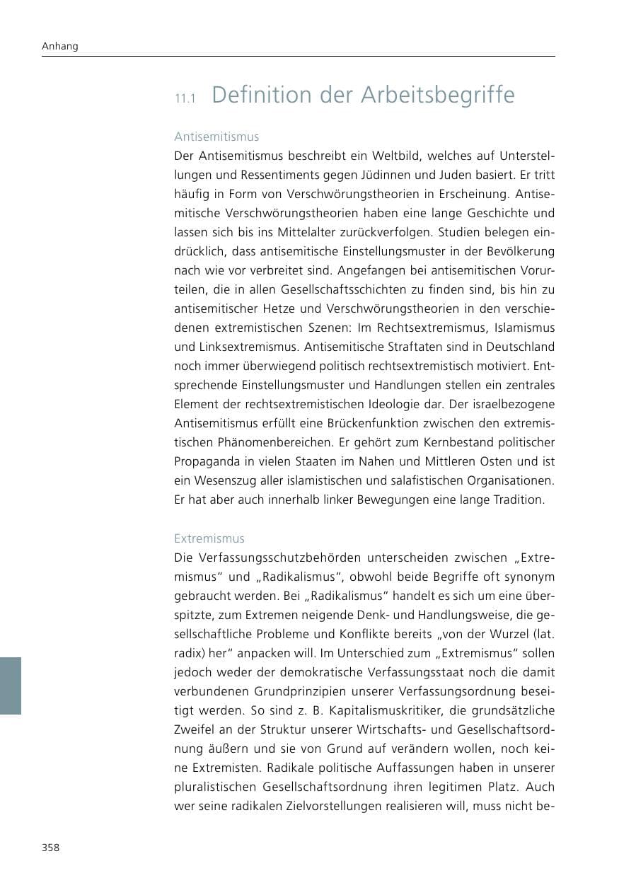 Seite 360 des Verfassungsschutzbericht 2021 Niedersachsen