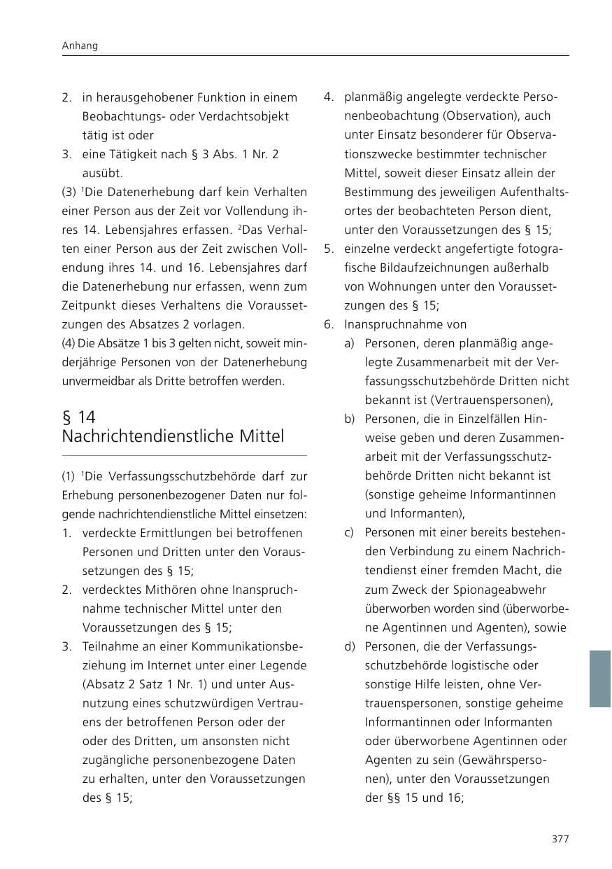 Seite 379 des Verfassungsschutzbericht 2021 Niedersachsen