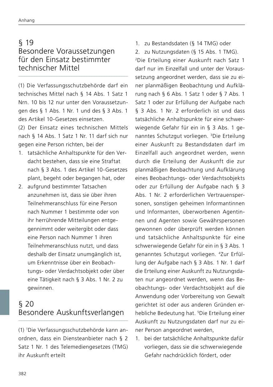 Seite 384 des Verfassungsschutzbericht 2021 Niedersachsen