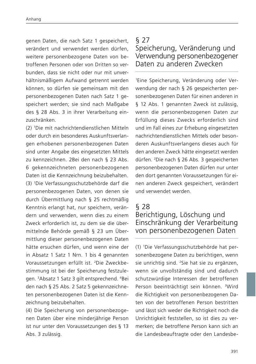 Seite 393 des Verfassungsschutzbericht 2021 Niedersachsen