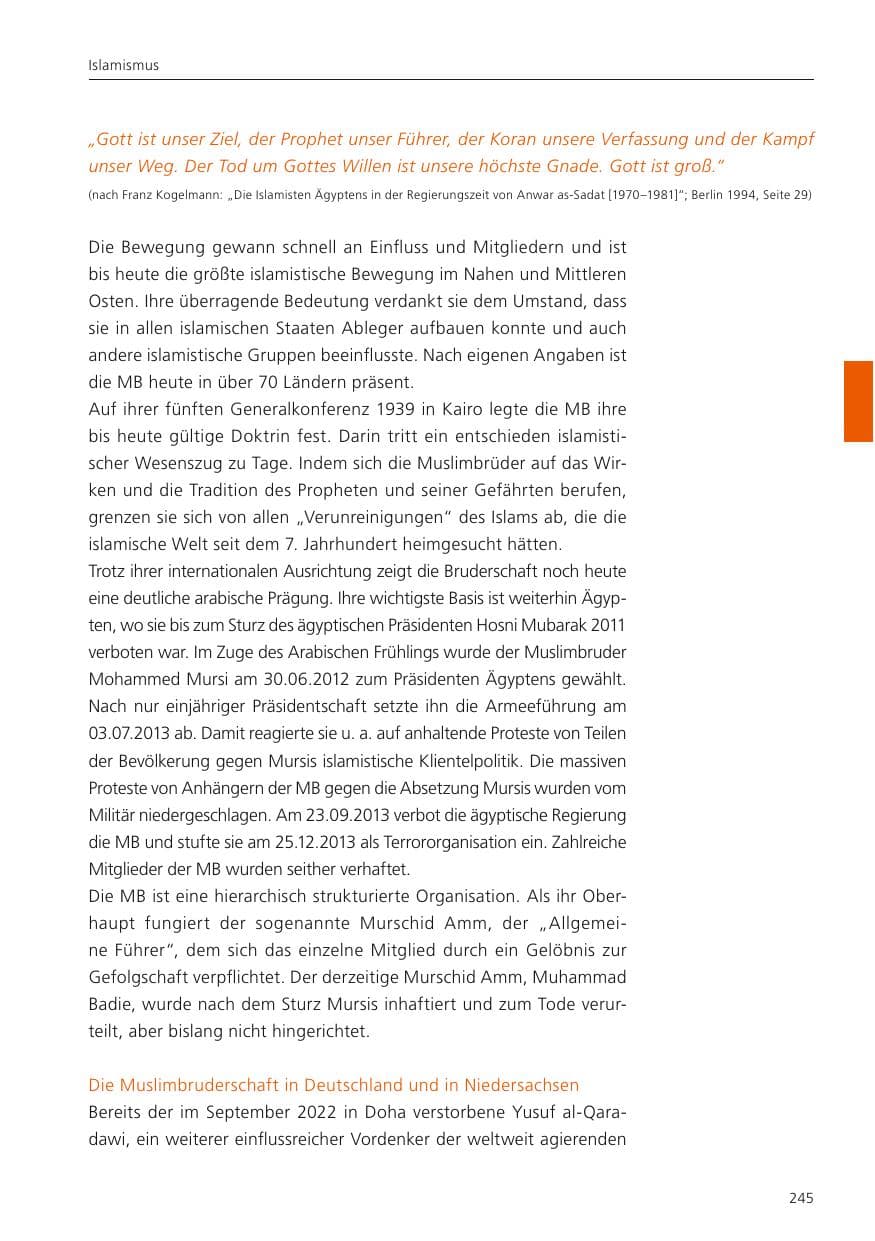 Seite 247 des Verfassungsschutzbericht 2022 Niedersachsen